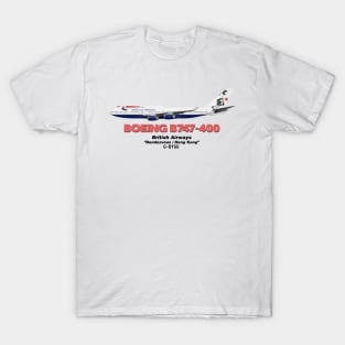 Boeing B747-400 - British Airways "Rendezvous / Hong Kong" T-Shirt